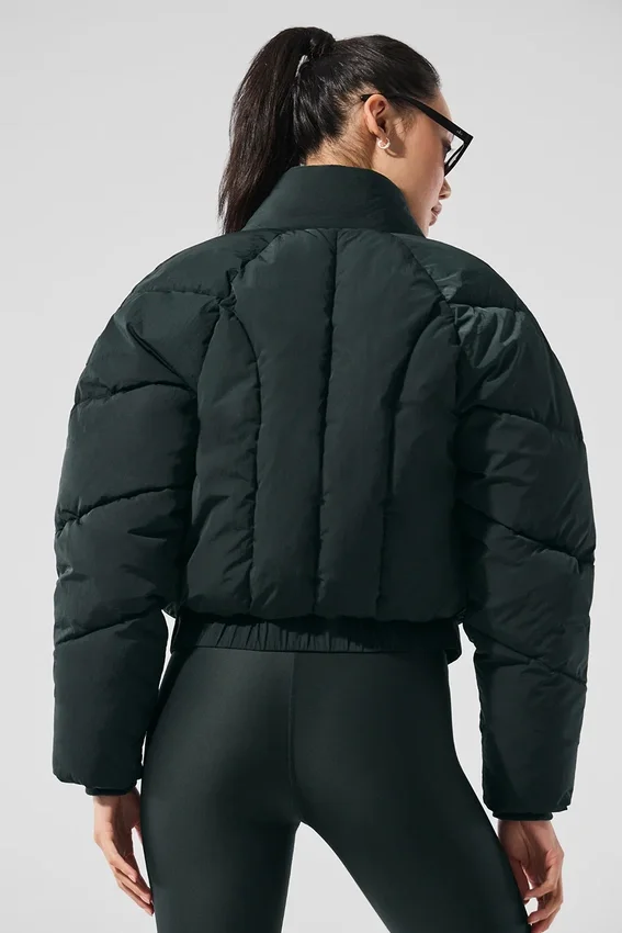 Stargazing Puffer - Kömür Yeşili