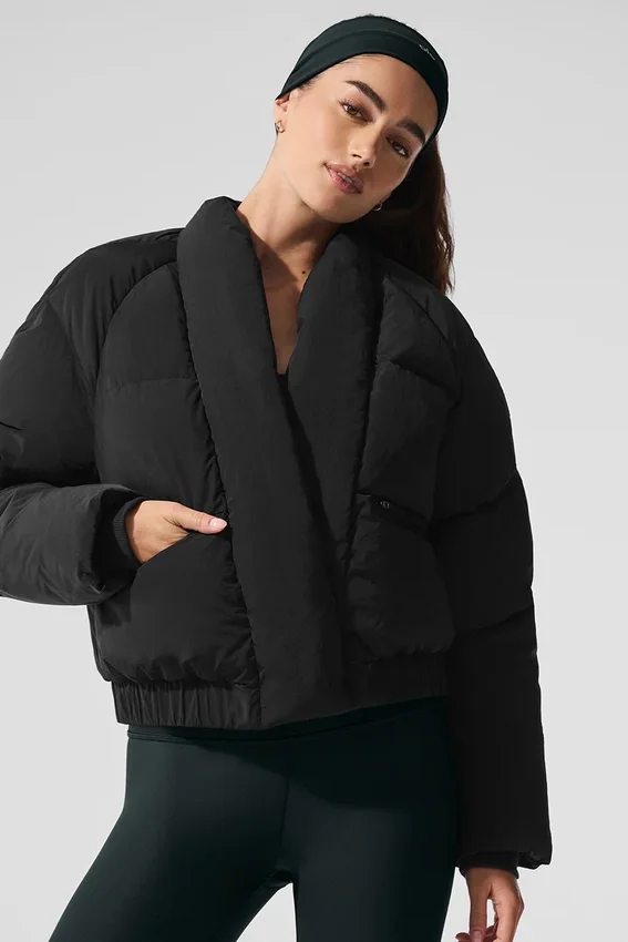 Stargazing Puffer - Siyah