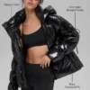 Stunner Puffer Ceket - Siyah