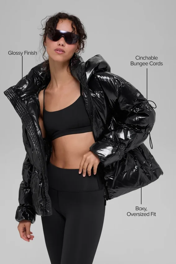 Stunner Puffer Ceket - Siyah