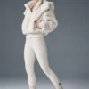 Suni Kürk Foxy Ceket - Fildişi
