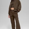Suni Kürk Urbanite Bomber Ceket - Espresso/Fildişi
