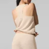 Supernatural Sweater Henley Tank - Macadamia