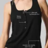 Supernatural Sweater Henley Tank - Siyah