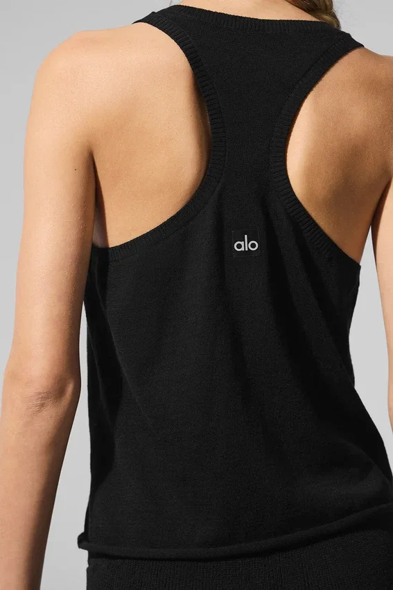 Supernatural Sweater Henley Tank - Siyah