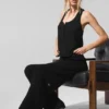 Supernatural Sweater Henley Tank - Siyah