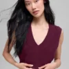 Supernatural Sweater Tank - Bordo