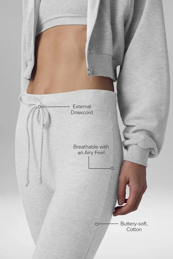 Sway Bootcut Eşofman Altı - Atletik Melanj Gri