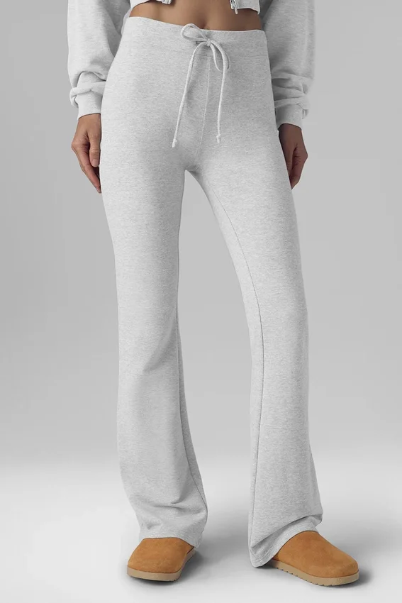 Sway Bootcut Eşofman Altı - Atletik Melanj Gri