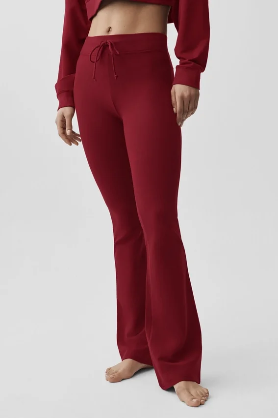 Sway Bootcut Eşofman Altı - Yaz Romantizmi Kırmızısı