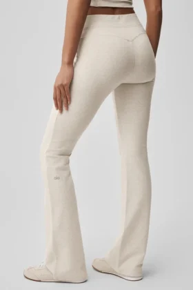 Sway Bootcut Eşofman Altı – Yulaf Rengi Melanj