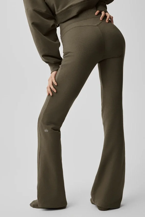 Sway Bootcut Eşofman Altı - Zeytin Ağacı