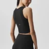 Sway Sütyenli Tank Top - Siyah
