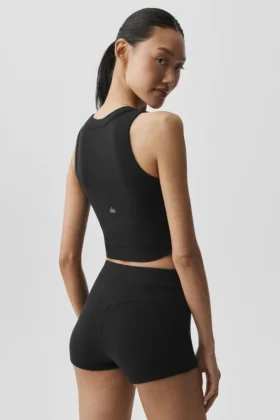Sway Sütyenli Tank Top – Siyah