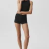 Sway Sütyenli Tank Top - Siyah