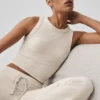 Sway Sütyenli Tank Top - Yulaf Rengi Melanj