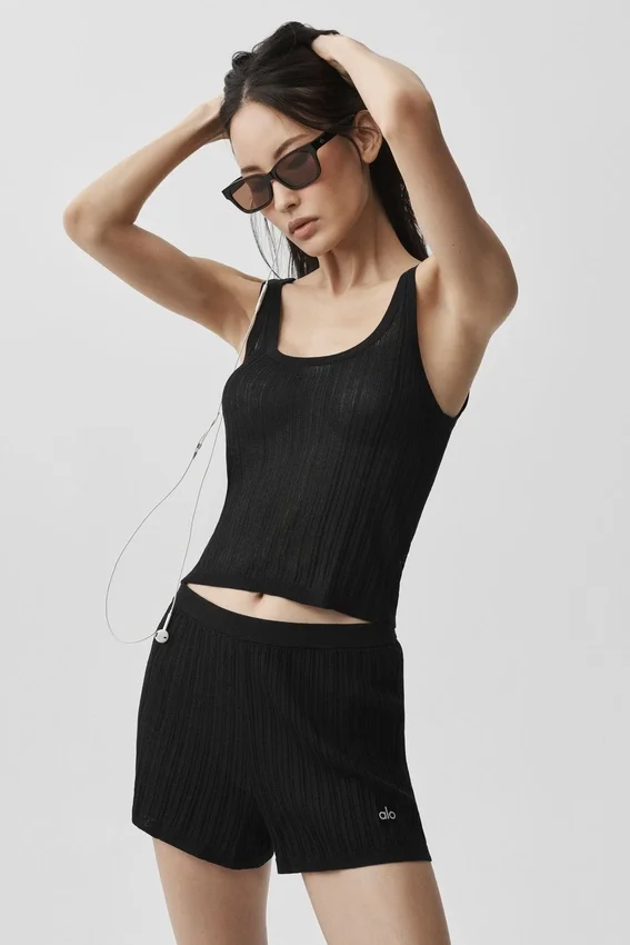 Sweater Sunlit Tank - Siyah