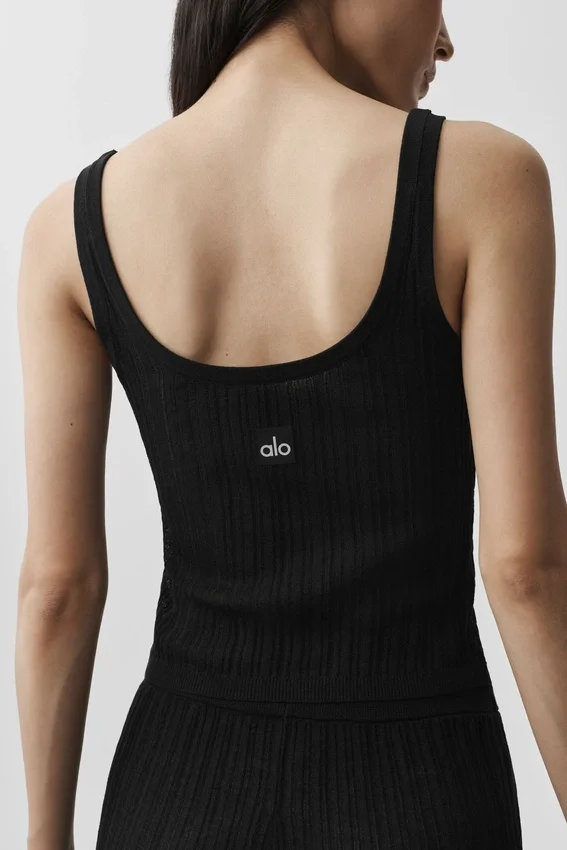 Sweater Sunlit Tank - Siyah