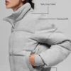 Sweatshirt Puffer - Atletik Heather Gri