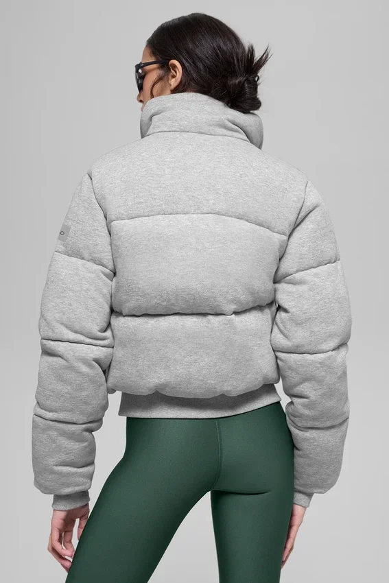 Sweatshirt Puffer - Atletik Heather Gri