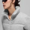 Sweatshirt Puffer - Atletik Heather Gri