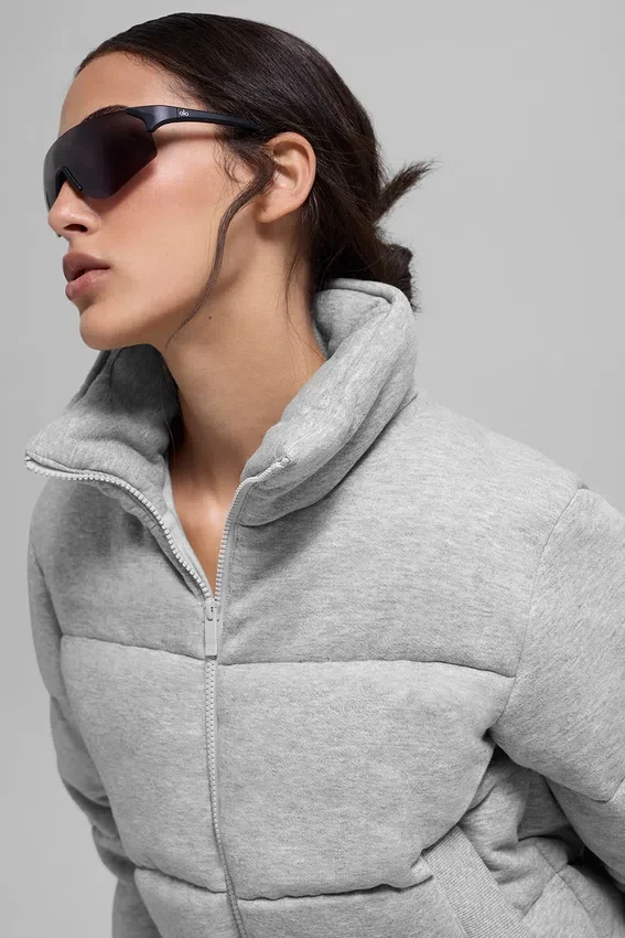 Sweatshirt Puffer - Atletik Heather Gri