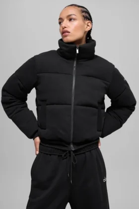 Sweatshirt Puffer - Siyah