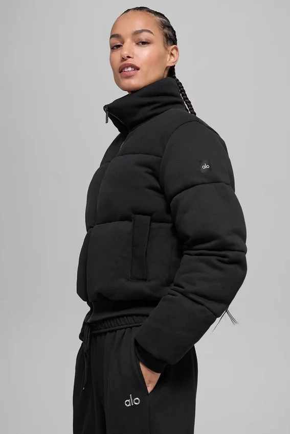 Sweatshirt Puffer - Siyah