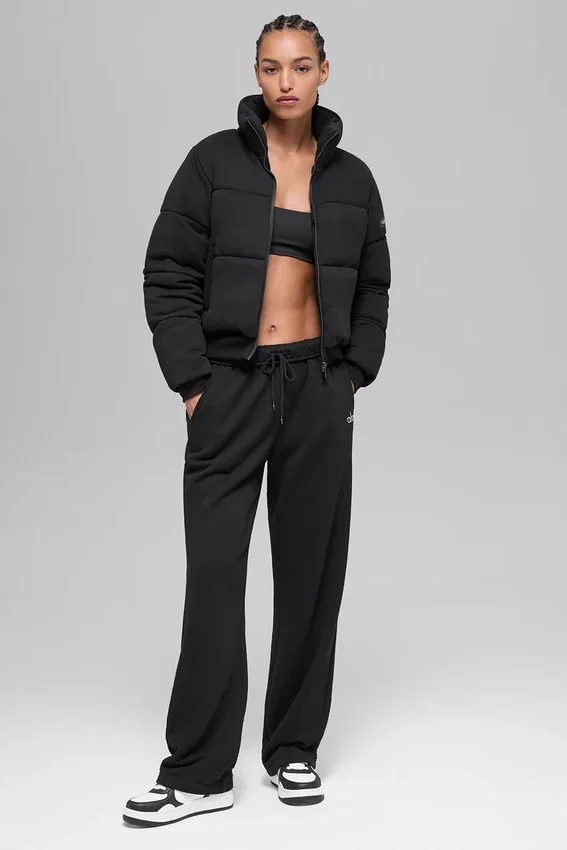 Sweatshirt Puffer - Siyah