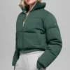 Sweatshirt Puffer - Yonca Yeşili