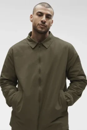 Torrent Overshirt – Olive Tree