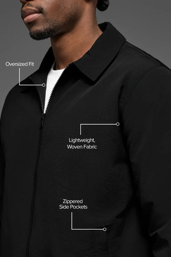 Torrent Overshirt - Siyah