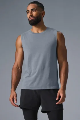 Triumph Muscle Tank - Çelik Gri