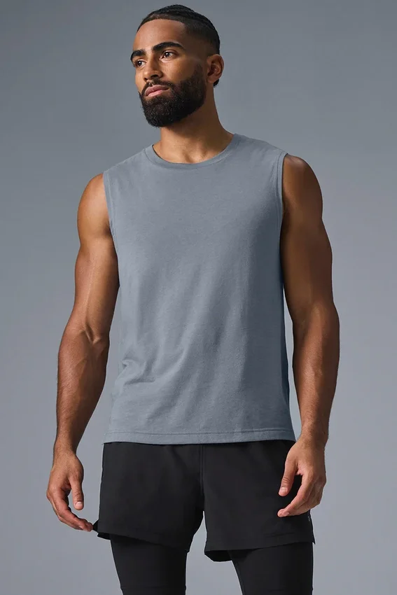 Triumph Muscle Tank - Çelik Gri
