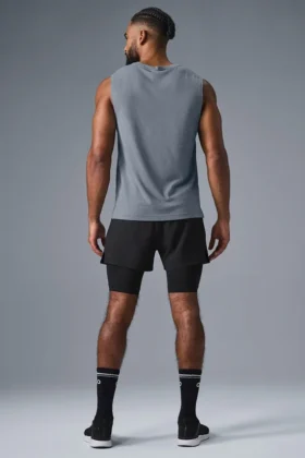 Triumph Muscle Tank – Çelik Gri