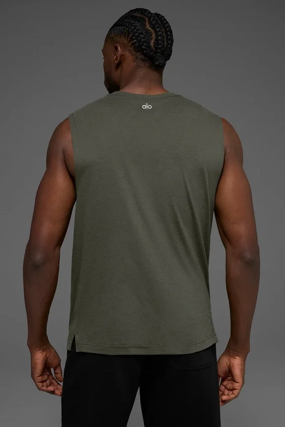 Triumph Muscle Tank - Gizli Yeşil