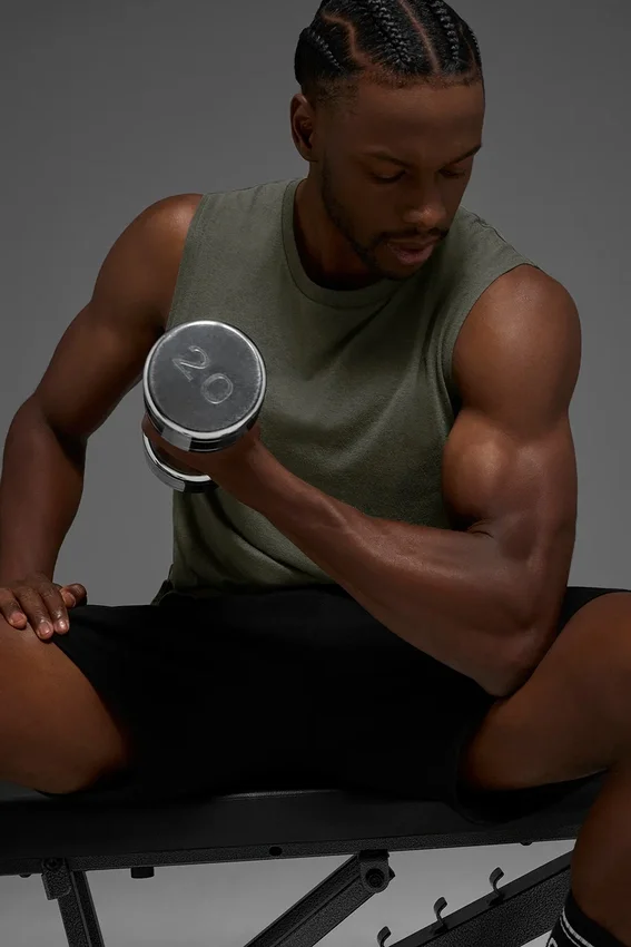 Triumph Muscle Tank - Gizli Yeşil