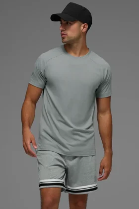 Triumph Raglan Tişört - Ay Gri