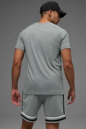 Triumph Raglan Tişört – Ay Gri