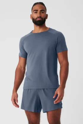 Triumph Raglan Tişört - Bluestone