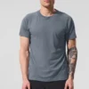 Triumph Raglan Tişört - Çelik Gri