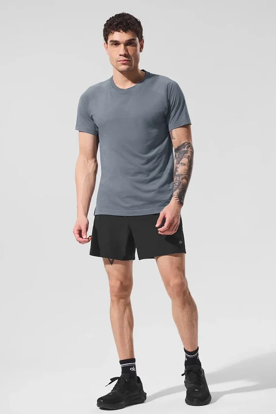 Triumph Raglan Tişört - Çelik Gri