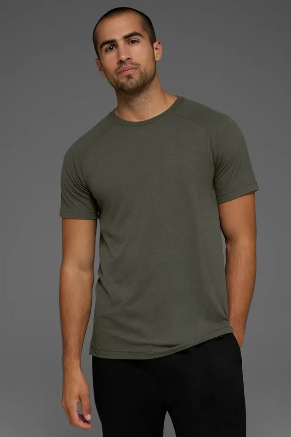 Triumph Raglan Tişört - Stealth Yeşil