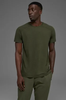 Triumph Raglan Tişört - Yeşil Zeytin