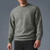 Triumph Restore Bisiklet Yaka Sweatshirt - Gri Triblend