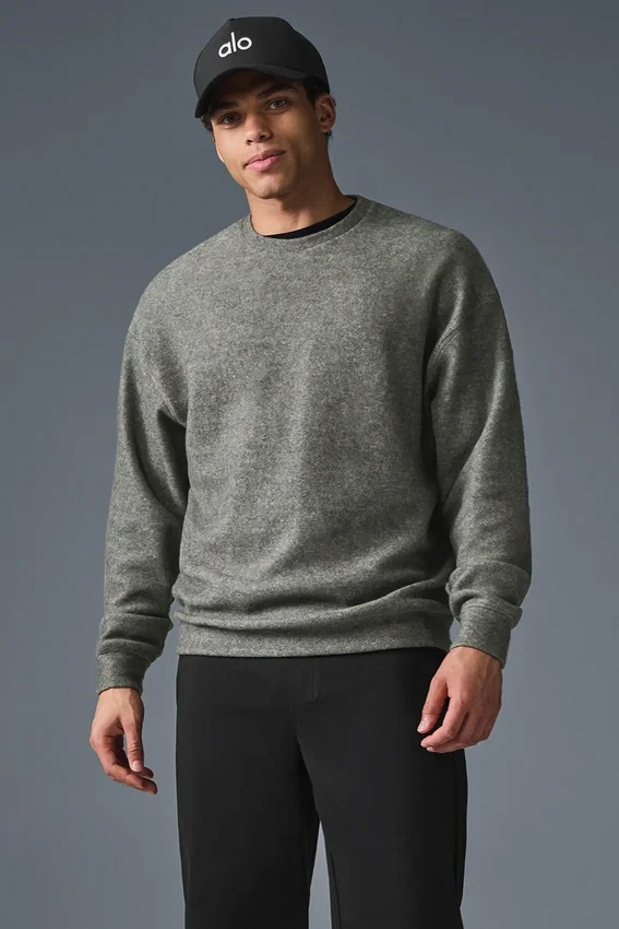 Triumph Restore Bisiklet Yaka Sweatshirt - Gri Triblend