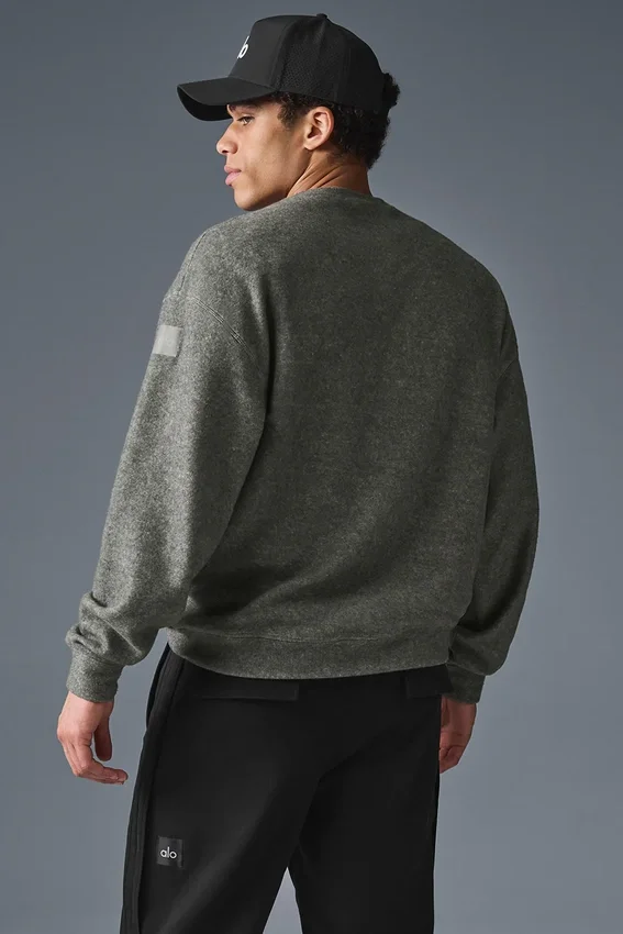 Triumph Restore Bisiklet Yaka Sweatshirt - Gri Triblend
