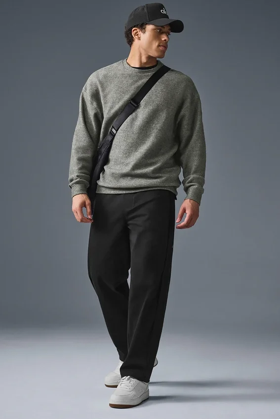 Triumph Restore Bisiklet Yaka Sweatshirt - Gri Triblend