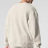 Triumph Restore Bisiklet Yaka Sweatshirt - Kemik Rengi
