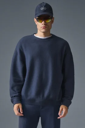 Triumph Restore Bisiklet Yaka Sweatshirt - Lacivert